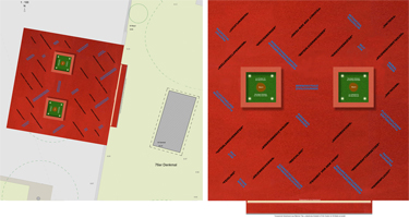 Lageplan + Bodengestaltung